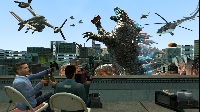 Godzilla attack